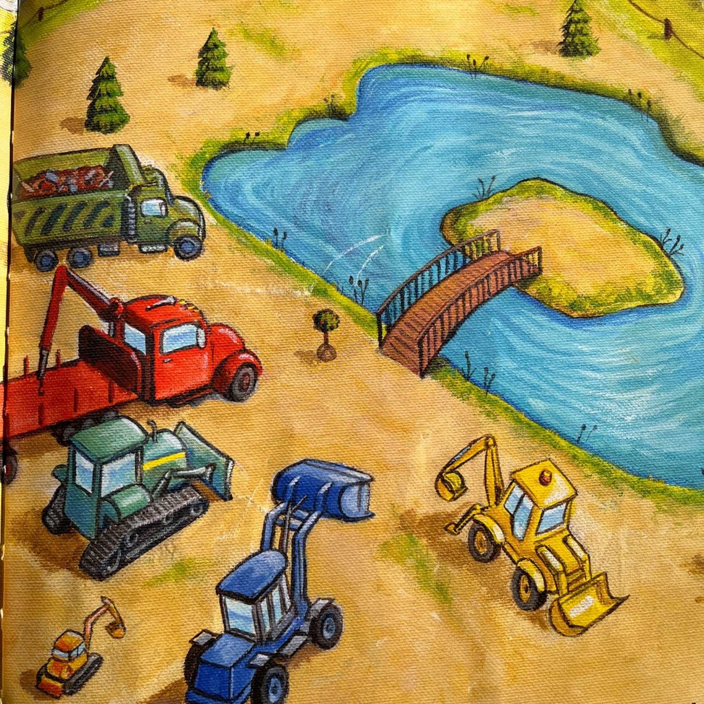 Anna Dewdney, Little Excavator